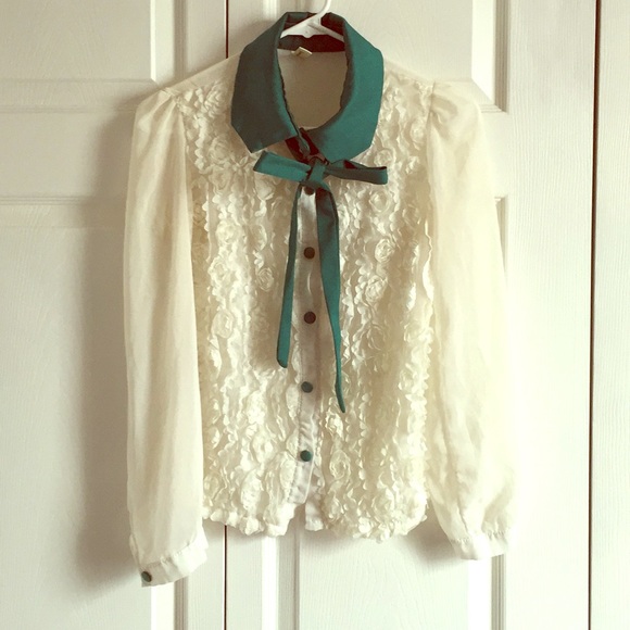 Beautiful work top blouse - Picture 1 of 3